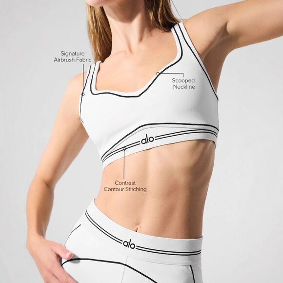 ALO Yoga White workout set - Picture 6 of 6